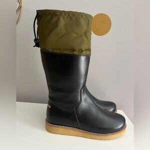 Wolf & Rita Leather Boots 34 New!!